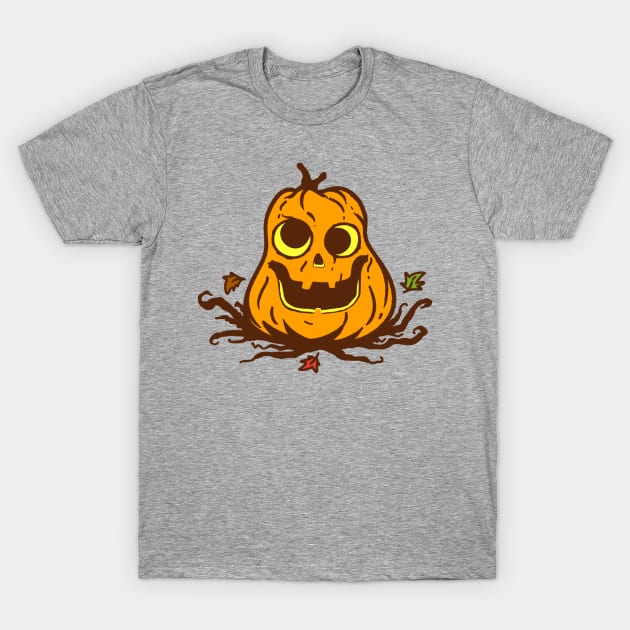 Pumpkin with Googly Eyes T-Shirt by Genesis